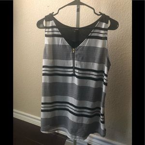 Express stripped shirt - size M